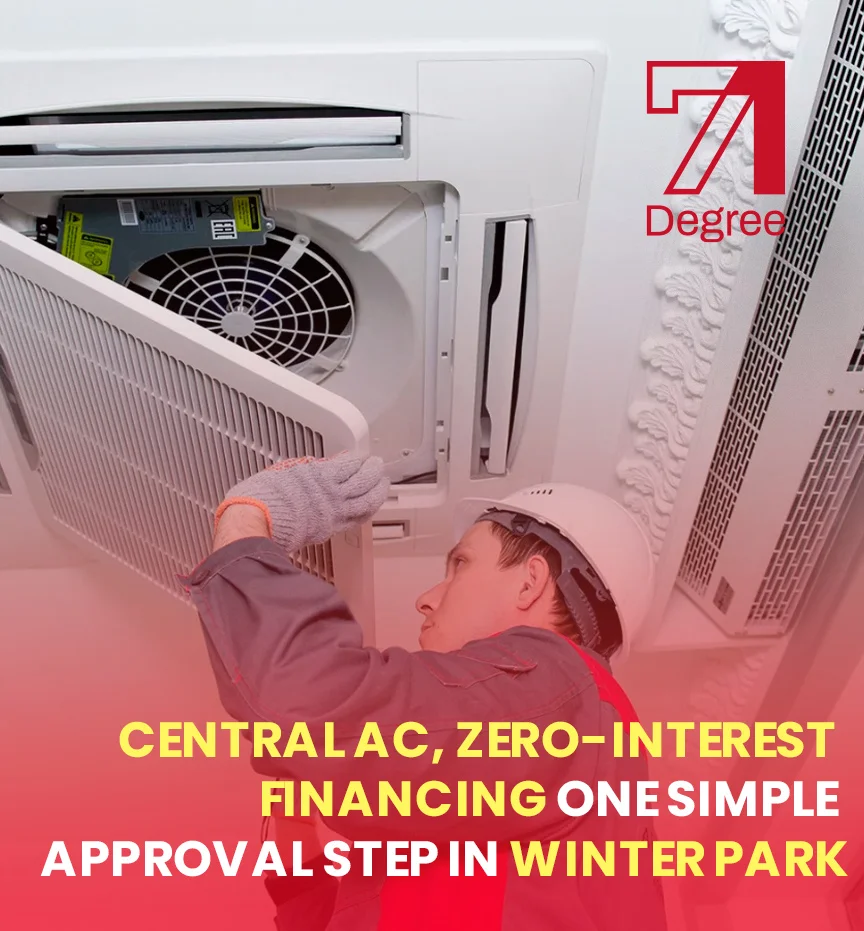 Central air conditioning in winter park