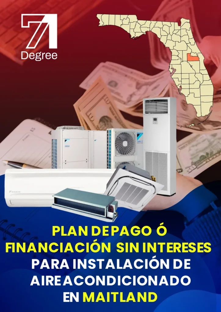 Instalacion de aire acondicionado en maitland