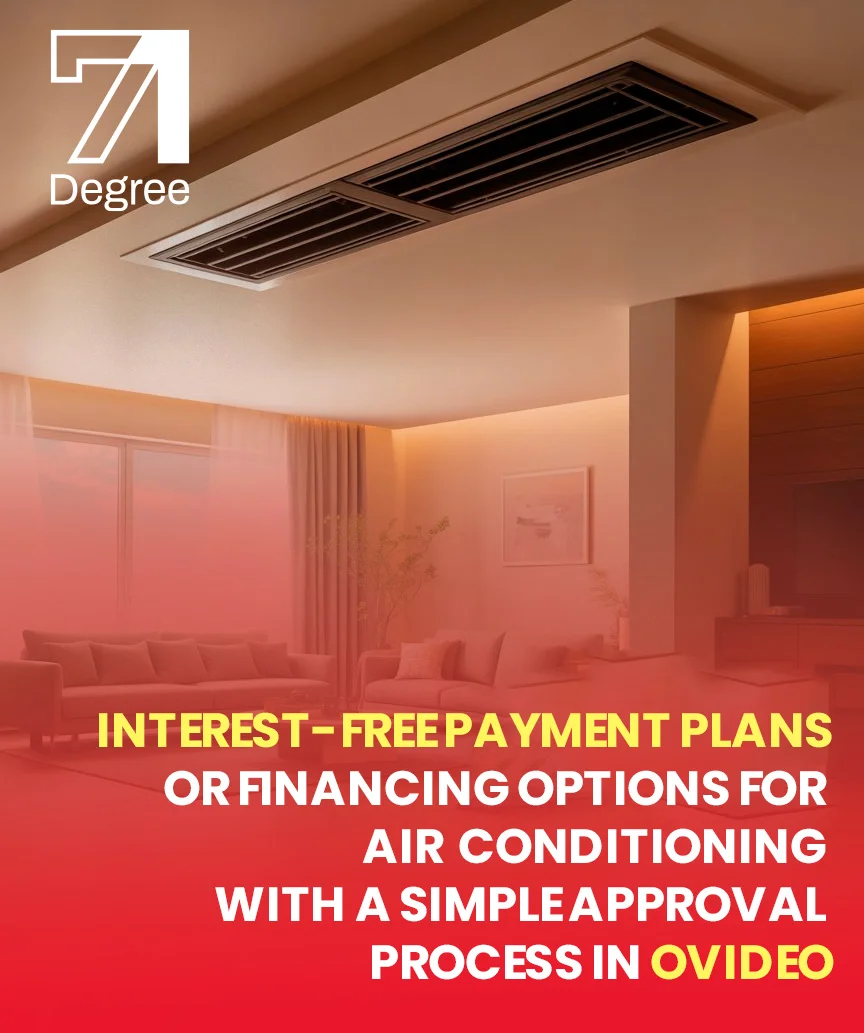 Interest-free payment plan for air conditioning installation in Deltona from Degree 71