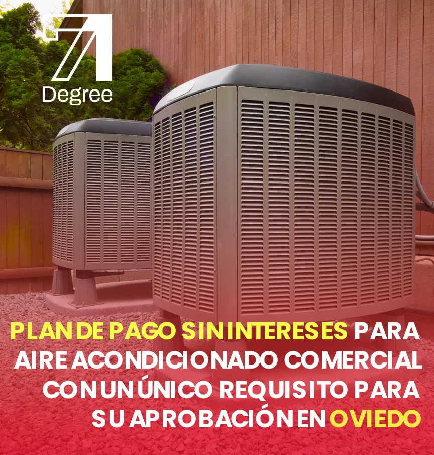 Aire acondicionado comercial en Oviedo