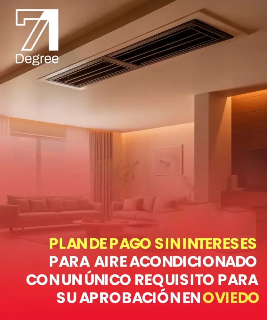 Financiamiento de aire acondicionado en oviedo