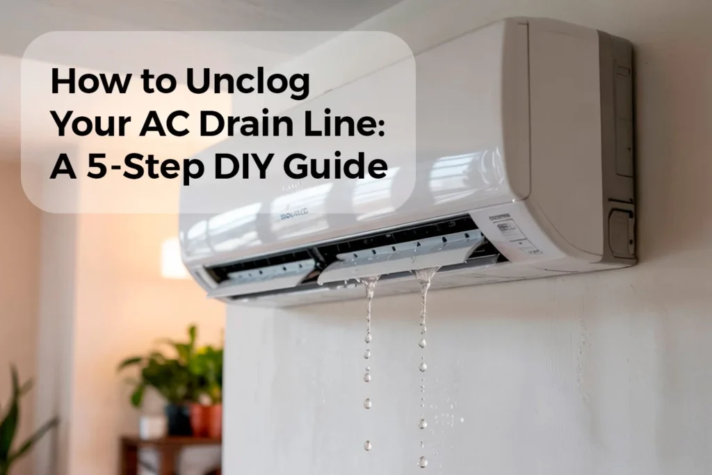 How to Unclog Your AC Drain Line: A 5-Step DIY Guide